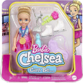 Barbie Chelsea Can Be 6 Inch Blonde Chelsea Ice Skater Doll Playset for Ages 3 Years Old & Up